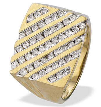 Gold Diamond Ring (084)