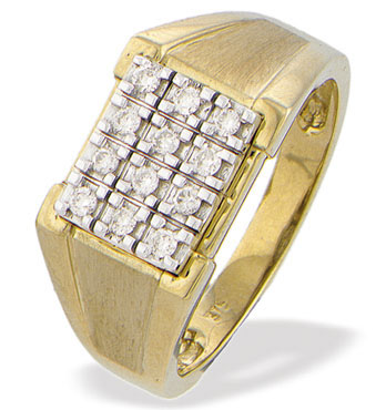 Gold Diamond Ring (086)