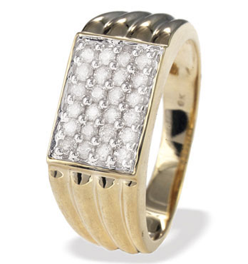 Gold Diamond Ring (115)