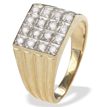Gold Diamond Ring (120)