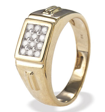 Gold Diamond Ring (135)