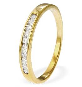 Gold Diamond Ring (659)