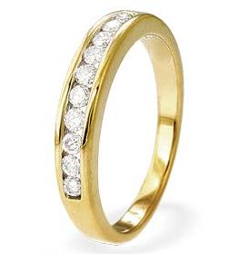 Gold Diamond Ring (663)