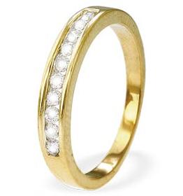 Gold Diamond Ring (665)