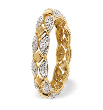 Gold Diamond Ring (682)