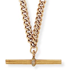 20 inch Albert Chain In 9 Carat Rose Gold
