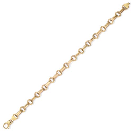 Gold Essentials 7.5 inch Bracelet In 9 Carat Yellow Gold