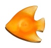 Gold Fish Handle 50mm Amber