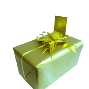 Gold Gift Wrap Kit