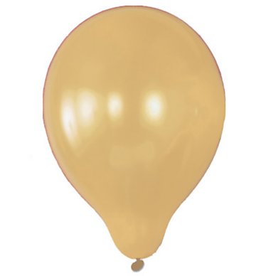 Gold latex balloons - 25 pack