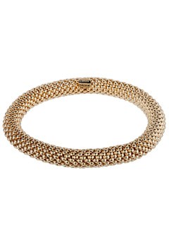 Plated Flexible Large Bracelet