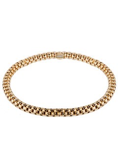 Gold Plated Flexible Small Bracelet