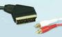 Gold SCART TO 2X PHONO - GOLD/2M