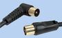 Gold TV COAX P TO 90DEG S - 1.5M