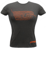 Grey Embroidered T-Shirt