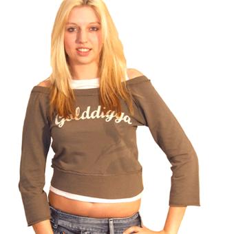 Golddigga Sassy Sweat Top