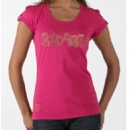 Golddigga Womens Imperial T-Shirt Pink