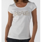 Golddigga Womens T-Shirt White