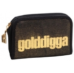 Golddigga Womens Wallet Black/Gold