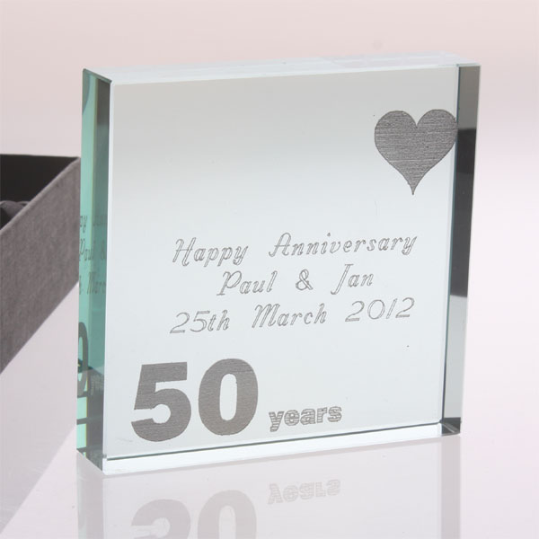 Golden Anniversary Keepsake