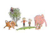 Golden Bear Charlie and Lola - Card Playsets - Jungle