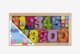 Golden Bear Peppa Pig Wooden Numbers Set