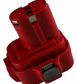 GOLDEN DRAGON OEM Replace 9.6V 1.5Ah Battery For Makita 9120 9122 6261Dwpe Cordless Drill Driver - Red - 3.48X3.01X4.02