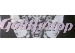 GOLDFRAPP Banner Music Poster