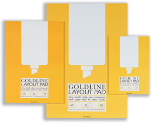 Layout Pad Bank Paper 50gsm 80 Pages A4