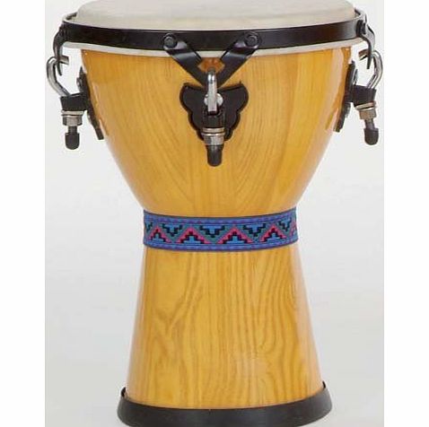 Goldon Djembe Drum / Natural Lathe CM