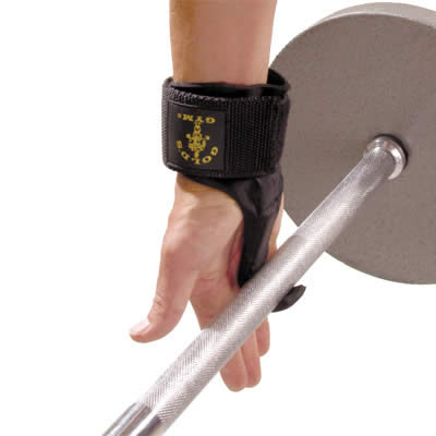 Golds Gym Hook Lifting Strap Black Nylon