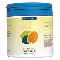 Goldshield Chewable Vitamin C 500mg 100 tablets