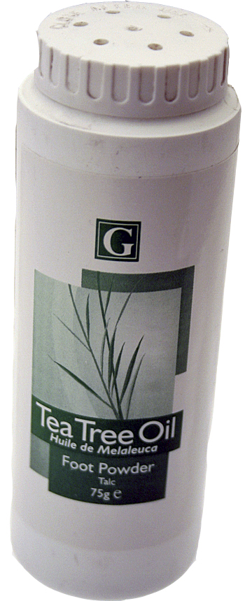 Cosmetics · �1.00 · Tea Tree Oil Foot Powder 75gm