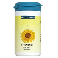 Goldshield Vitamin E 200iu 100 capsules