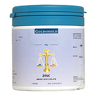 Goldshield Zinc 100mg 365 capsules