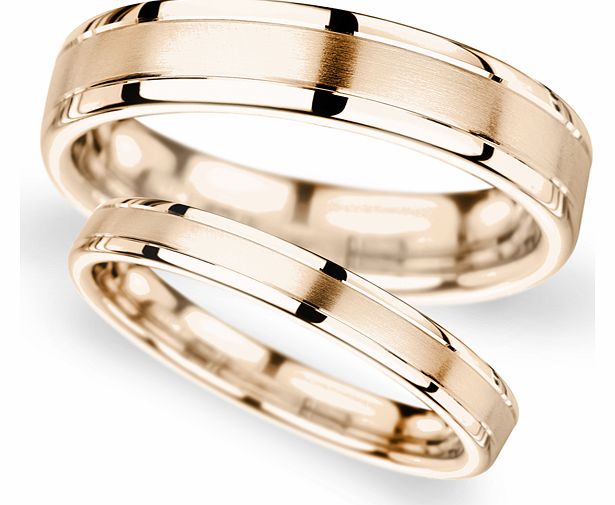 Goldsmiths 3mm Traditional Court Standard Matt Centre With