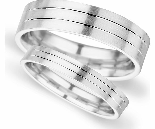 Goldsmiths 4mm Traditional Court Heavy Matt Finish With