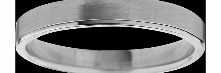 Goldsmiths 5mm gents wedding ring in palladium 950