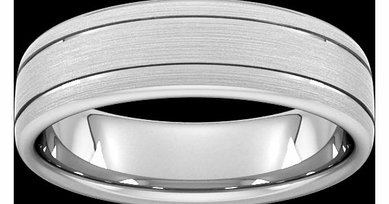 Goldsmiths 7mm Slight Court Extra Heavy matt finish with