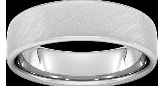 Goldsmiths 7mm Slight Court Heavy diagonal matt finish