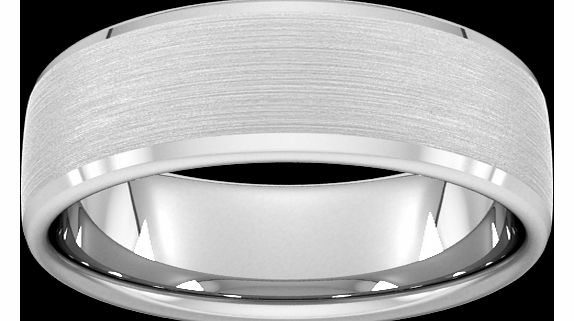 Goldsmiths 8mm Slight Court Standard polished chamfered