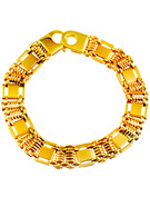 Goldsmiths 9ct yellow gold bracelet
