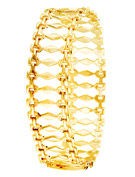 Goldsmiths 9ct yellow gold `Cleopatra` bracelet