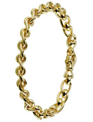 Goldsmiths 9ct yellow gold curb bracelet