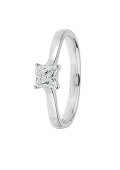 Goldsmiths Ardesco Platinum 0.25ct Diamond