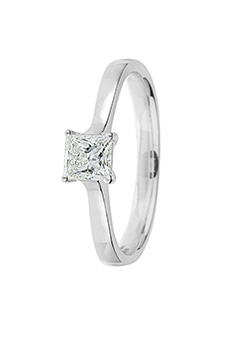 Goldsmiths Ardesco Platinum 0.30ct Diamond