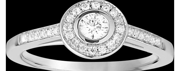 Goldsmiths Brilliant cut 0.33 total carat weight diamond