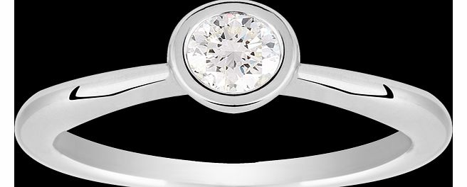 Goldsmiths Canadian Ice brilliant cut 0.30 carat solitaire