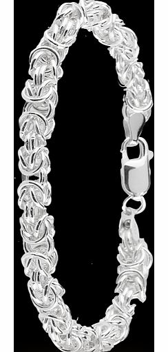 Italian Silver Chunky Link Bracelet