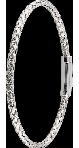 Goldsmiths Italian Silver Plait Bracelet